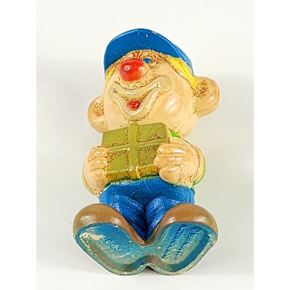 Sy The Mail Clerk Mego Clown Around Figurine 2 1/4" PVC 1981 Hong Kong Vintage - Picture 11 of 16